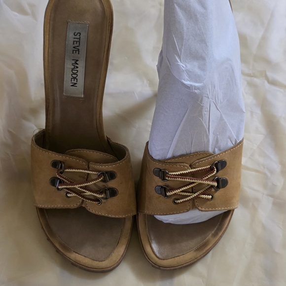 Steve Madden Shoes - Steve Madden Tan Women's Sandals